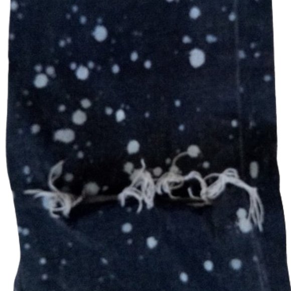 ZARA Black Speckled Skinny Jeans Size 4 - Picture 3 of 5